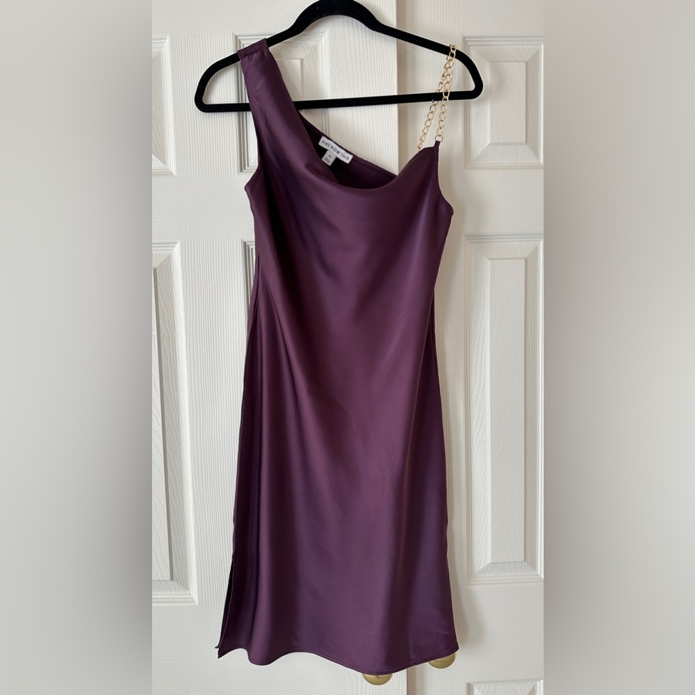 And now this silky dress